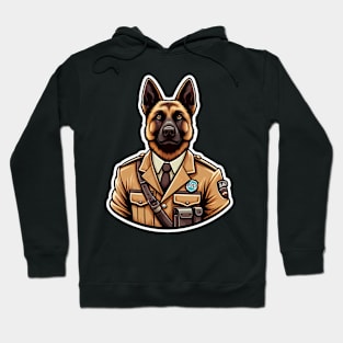 Belgian Malinois Soldier Hoodie